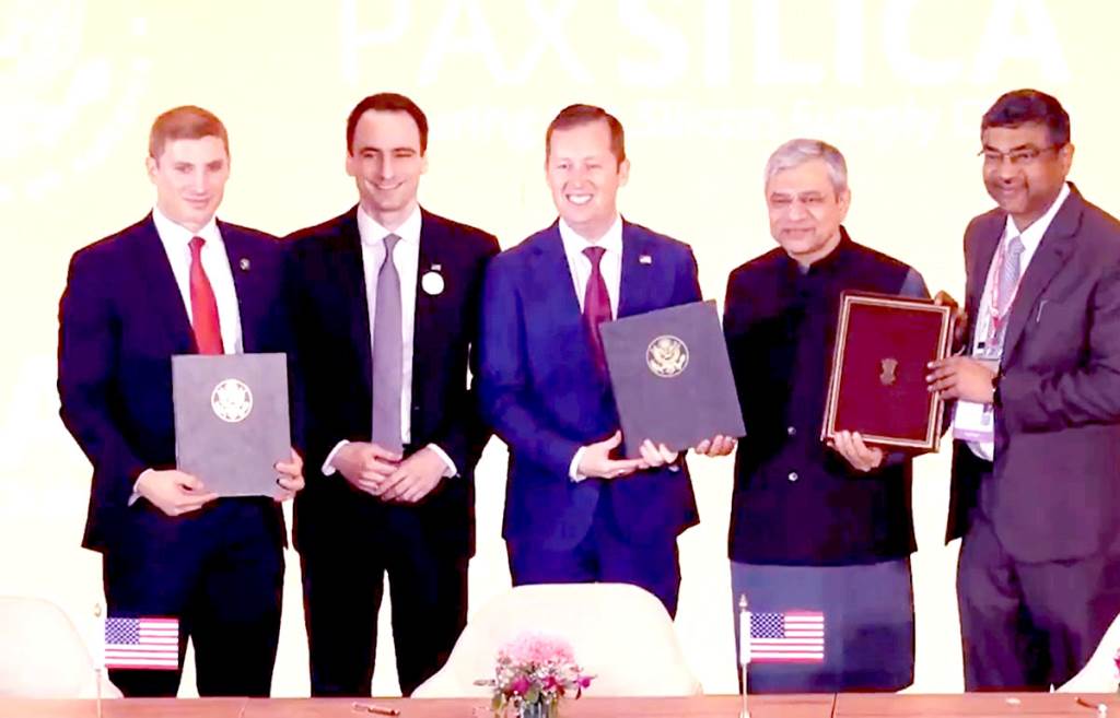 Historic step taken at AI Summit IndiaUS PAX Silica agreement